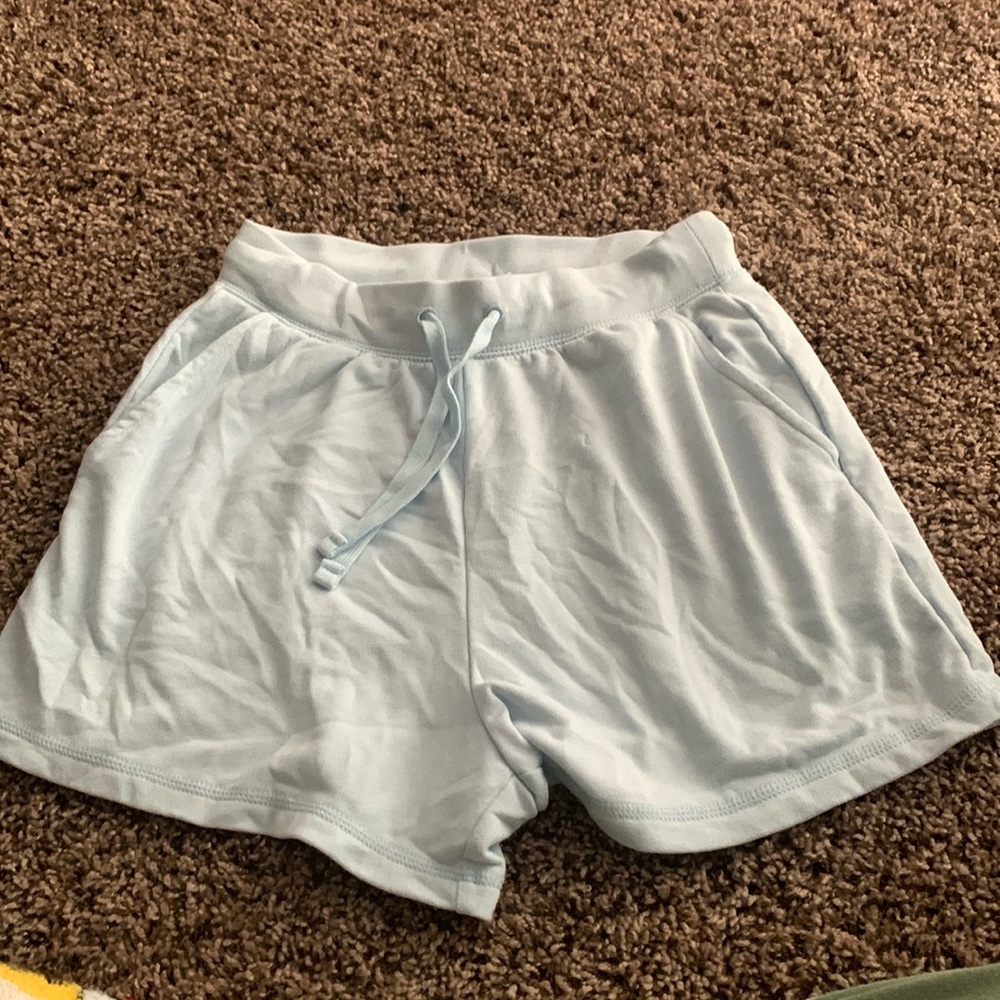 Baby blue old navy high waisted shorts small
